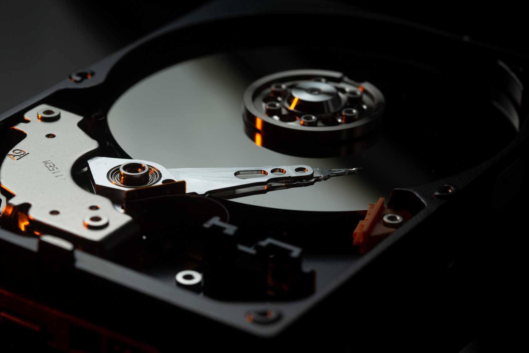 Image of an hard drive
